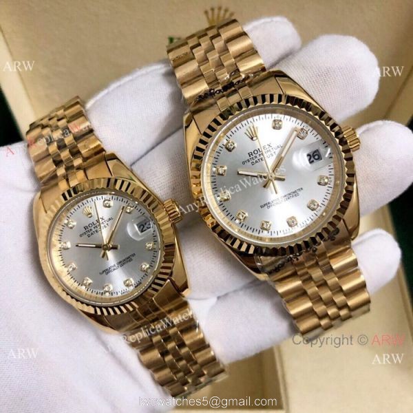 Buy Copy Rolex Datejust Lover Watches Blue Diamond Dial 6