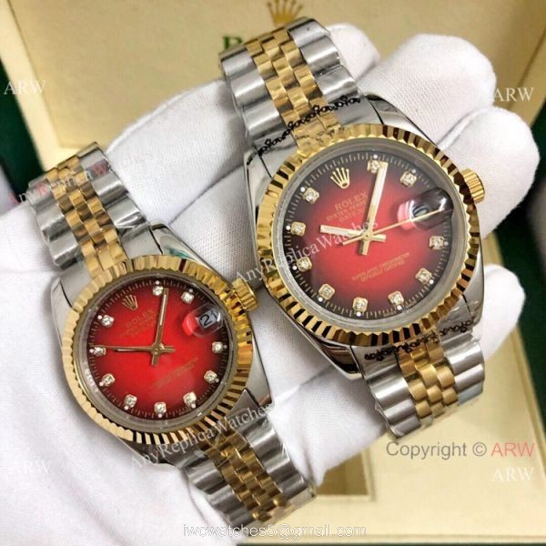 Low Price Rolex Datejust Jubilee Two Tone Lover Watch 36mm or 31mm 6