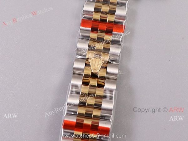 (TW) SWiss Copy Rolex Datejust Gold Diamond Watch 31mm Swiss eta2836 6