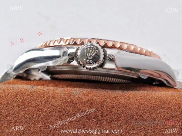 VR-Factory MAX Rolex Yachtmaster 1:1 18k Rose Gold Chocolate Dial Watch 40mm 6