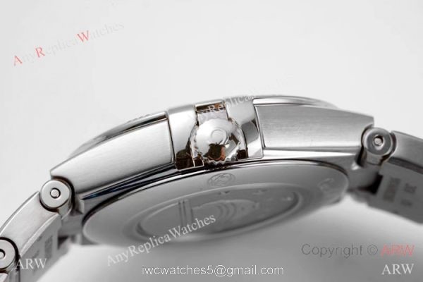 NEW! Swiss Grade Copy Omega Constellation 28mm Watch White MOP Dial 6