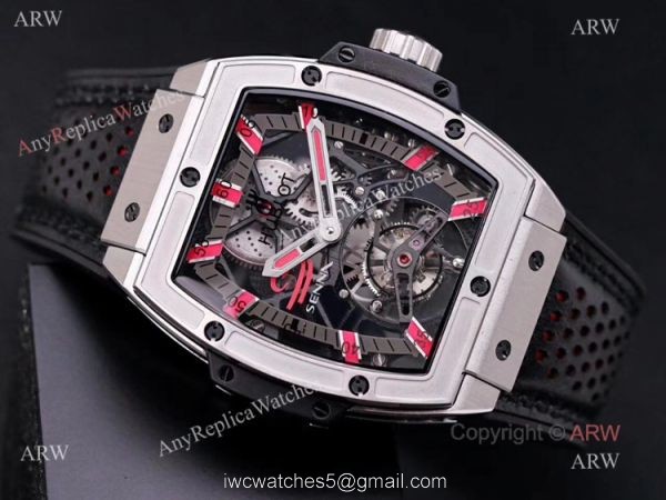 2020 Hublot MP-06 Senna Hand-Winding Tourbillon Watch Best Hublot Masterpiece Watch 6