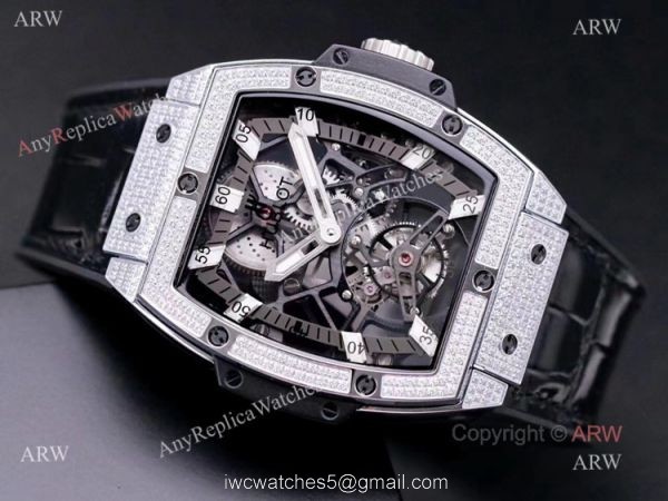 New Hublot Mp-06 Senna Tourbillon Watch With Diamonds Best Hublot Masterpiece For Men 6