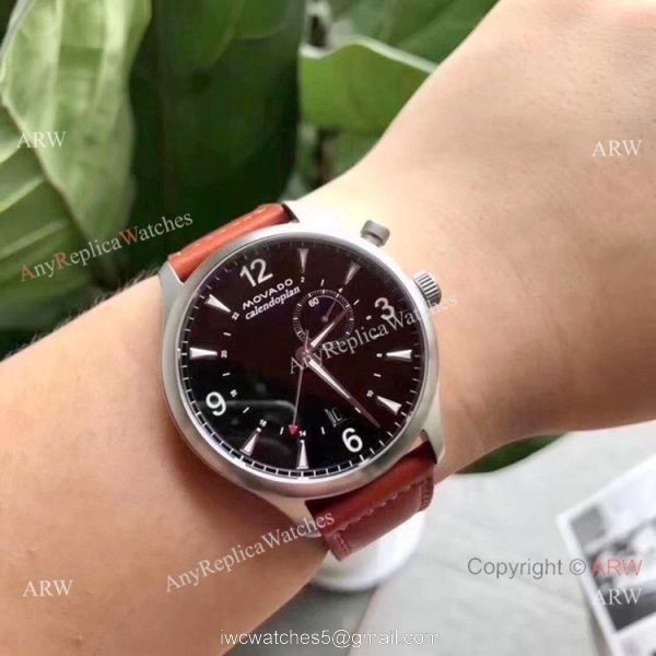 Buy Copy Movado Celestograf All Black Quartz Watches 6