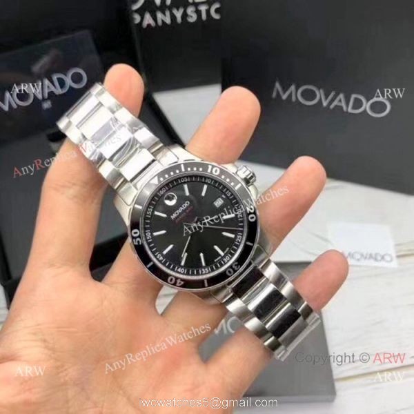New Copy Movado Series 800 Stainless Steel Watches 40mm 6