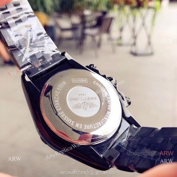 Rose Gold Breitling Chronomat B01 Replica Watches 43mm 6