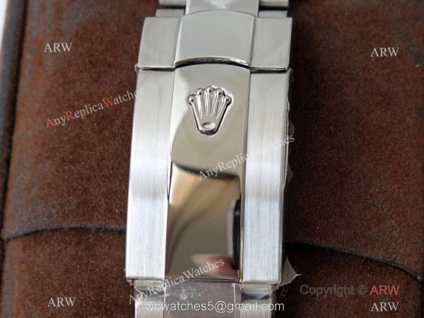 VR Factory Rolex Datejust II Replica Watch Stainless Steel Black Roman Dial 6
