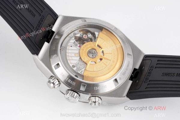 Swiss Replica Vacheron Constantin Overseas Chronograph 5500V White Dial Watch 6