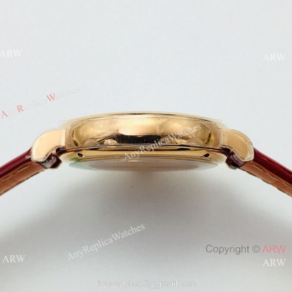 New! Swiss Replica IWC Portofino Swiss 9015 Rose Gold Watch Ladies 6