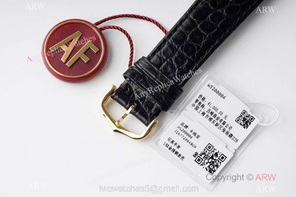 New! AF Factory Cartier Tank Solo Replica Watch Gold and Diamond 6