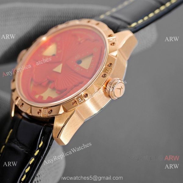 Swiss Grade Copy Konstantin Chaykin Joker Halloween Watch Rose Gold 6