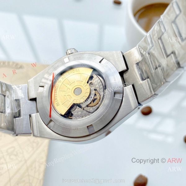 Copy Vacheron Constantin Geneve Overseas Watches SS White Face 6