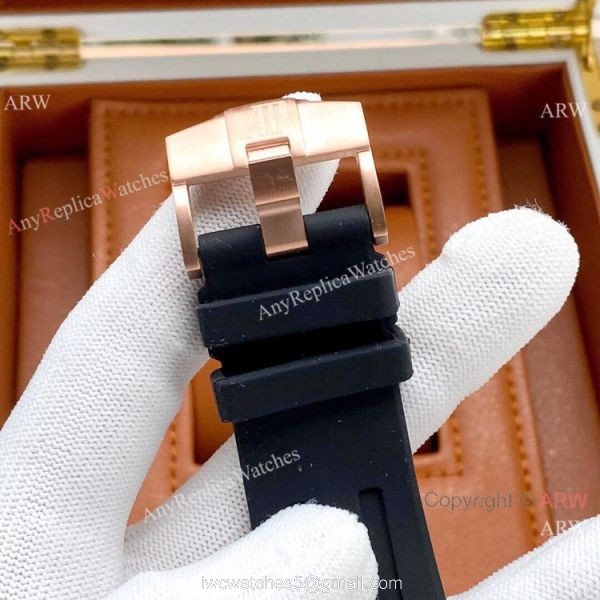 2020 Copy Audemars Piguet Offshore Watches Rose Gold and Black 6