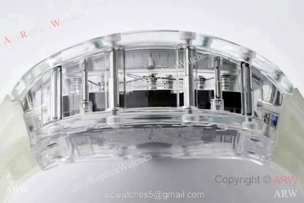 2020 New! True Double Tourbillon EUR Swiss Richard Mille RM 56-02 Sapphire Tourbillon Watch 55mm 6