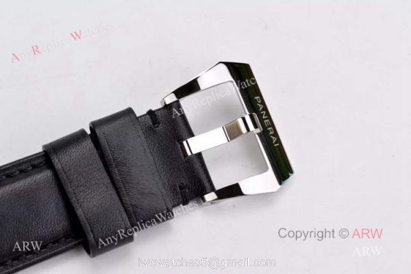 Replica Panerai Luminor Zero PAM 000 Black Dial With Paneai Logo Watch 44mm 6