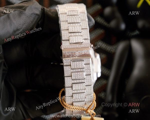 Mens Patek Philippe Nautilus Iced Out Diamonds With Dragon Dial Ref 5720 Limited Edition Watch Replica 6