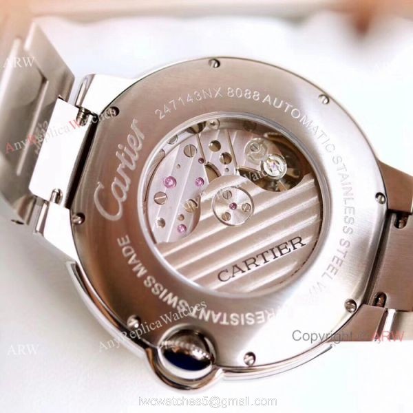 Swiss Replica Cartier Ballon Bleu 42mm XL Watch Stainless Steel 6