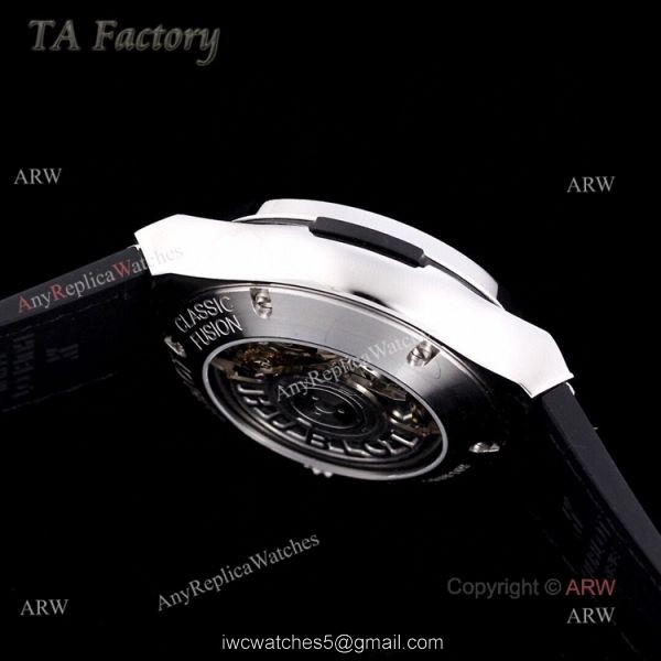 Swiss Replica Mens Hublot Big Bang Diamond Watches 45mm With Hublot Black Leather Strap 6