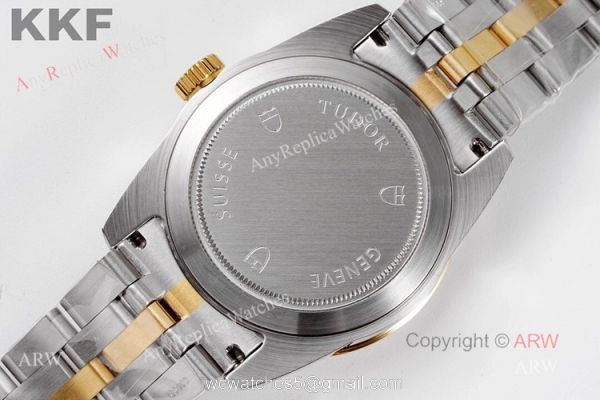 New Tudor Day Date Glamour Gold Watch 39mm Top Replica 6