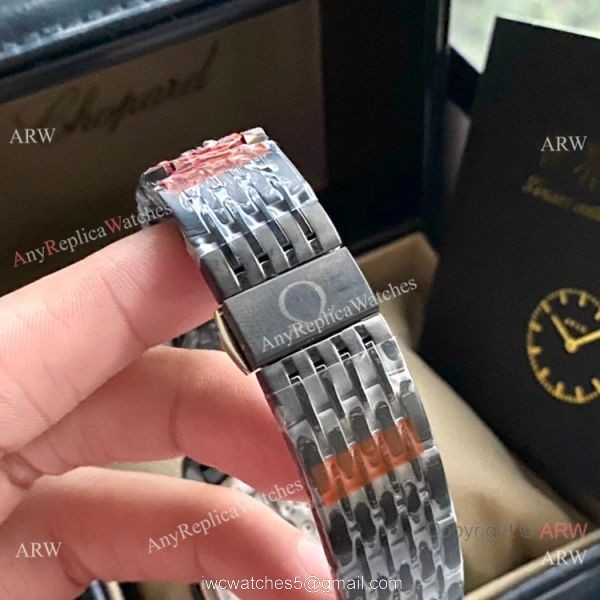 New Style Replica Omega Seamaster UAE Edition Black and Gray Watch 6