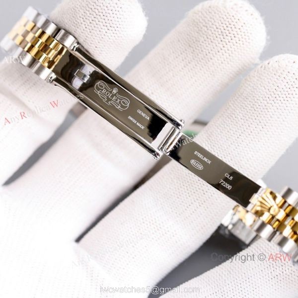 Swiss Copy Rolex Oyster Perpetual Datejust 31 Yellow Gold Jubilee Watch 6