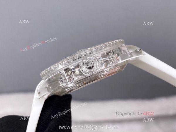 2021 NEW! Swiss AAA Replica Rolex Phantomlab Transparent Watches Sapphire Case 6