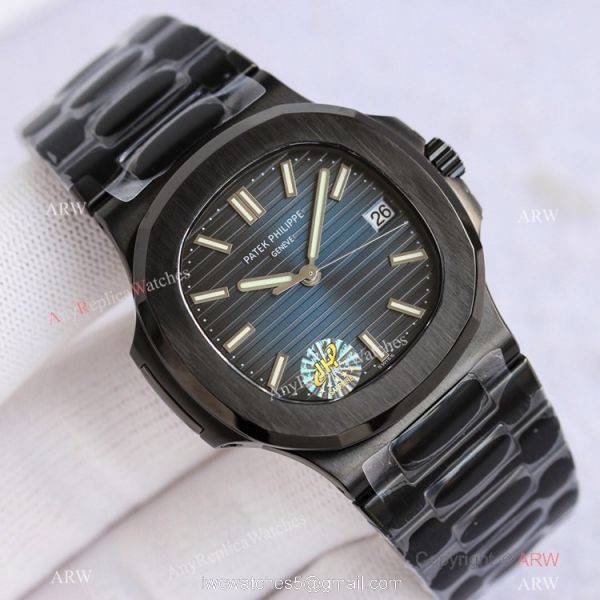 Swiss PPF Factory Patek Philippe Nautilus Watch Blue Gradient Dial 6