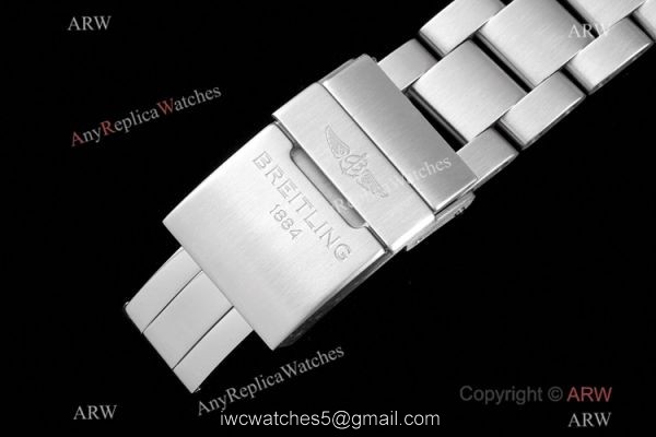 Swiss Copy Breitling Super Avenger II 7750 Stainless steel Watch New! 6