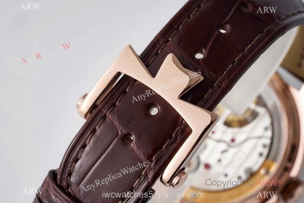 Swiss Replica Vacheron Constantin Fiftysix Flying Tourbillon EUR Factory 1:1 Best Edition Watch Rose Gold 6