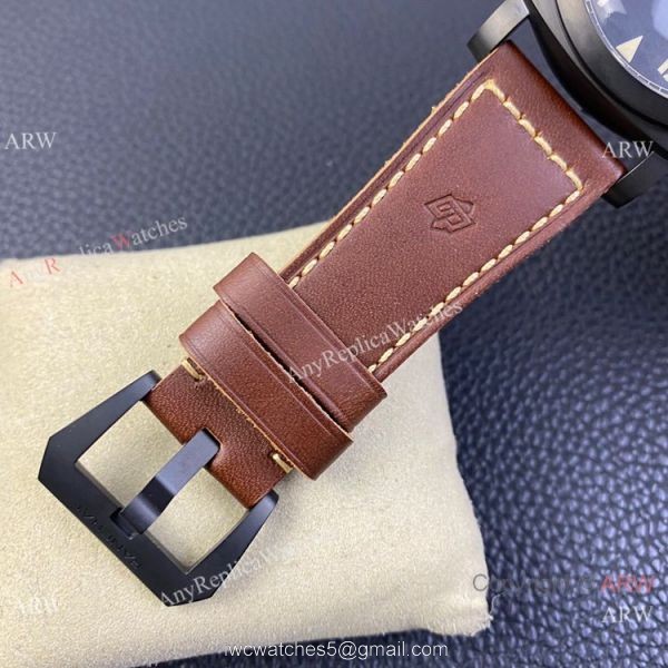 SF Factory AAA Copy Panerai PAM629 Luminor Titanio DLC Watch Cali Dial 6