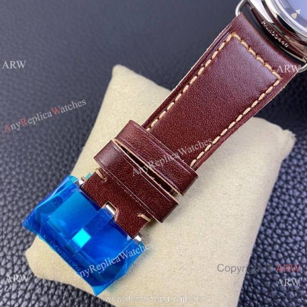 SF Factory Panerai Radiomir California PAM 00448 Replica Watch Brown Leather Strap 6