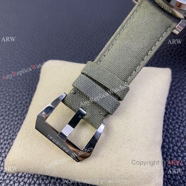 SF Factory Copy Panerai PAM606 Luminor Hong Kong P.3000 Watch Green Strap 6