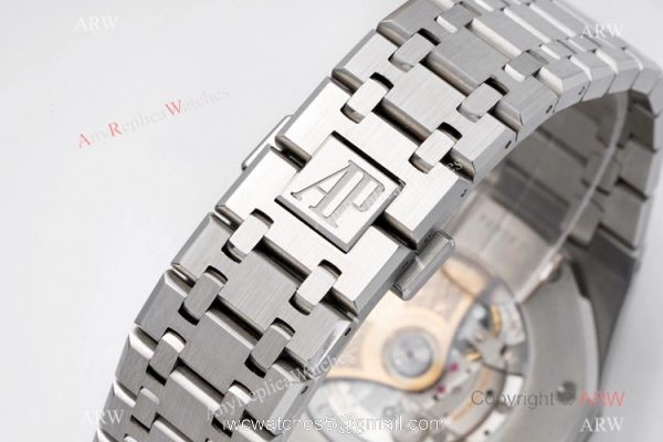 New! ZF Factory V2 Version Audemars Piguet Royal Oak Silver Dial 15400 Watch 6