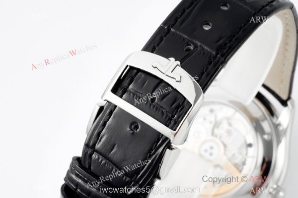ZF v2 Version Jaeger-LeCoultre Master Ultra Thin Q1288420 Replica Watch Silver Dial 6