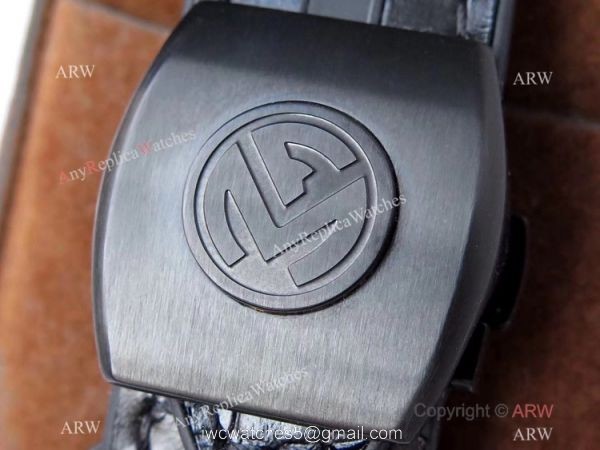 ZF Factory Swiss Replica Franck Muller Vanguard Yachting V45 Watch Solid Black 9015 Movement 6