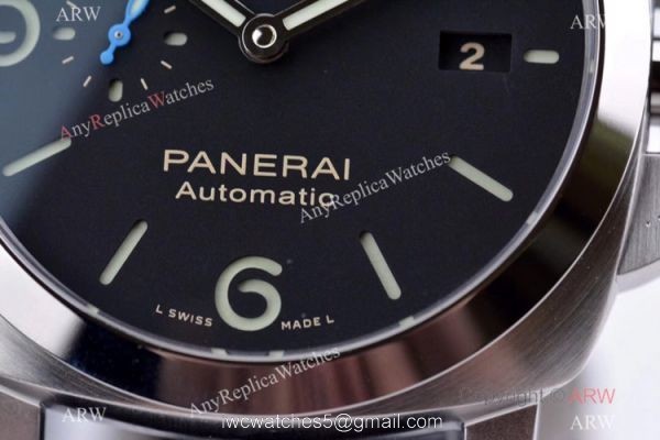 VS Factory Panerai Luminor Marina 1950 3 Days PAM 1312 Watch Black Dial 44mm 6