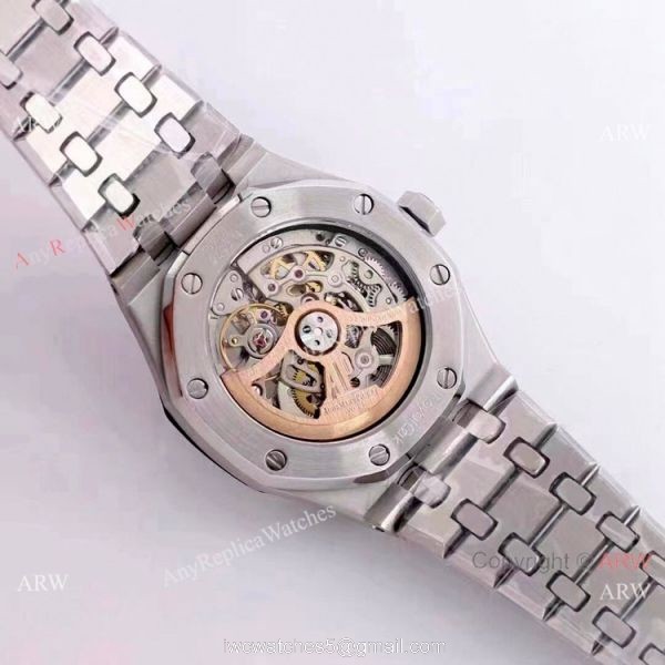 New Copy Audemars Piguet Royal Oak Skeleton Dial Watches Women 37mm 6