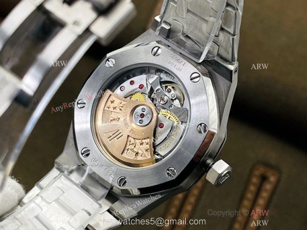 TWS factory V3 Version Audemars Piguet Royal Oak 15450 Watch Blue Dial 37mm 6