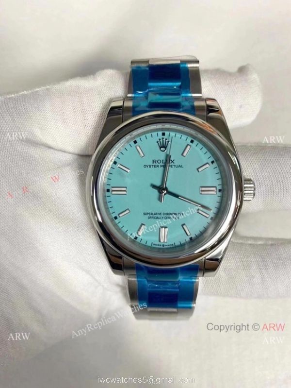 2021 Newest! Clone Rolex Oyster Perpetual Watch 41MM Silver Dial Oyster Band 6