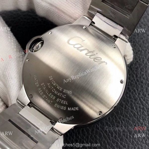 V6 Factory V7 version Ballon Bleu Cartier Stainless Steel Automatic Watch 42mm 6