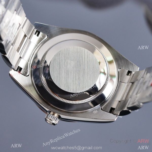 Swiss Quality Copy Rolex Datejust ii 41 Watch Citizen 8215 Movement Green Gradient Face 6