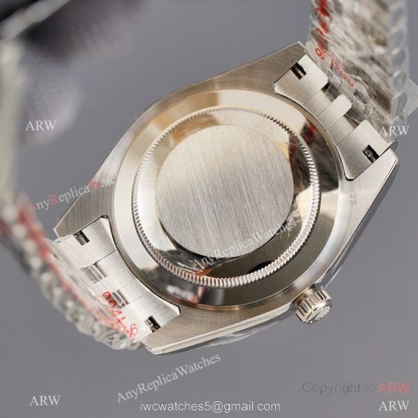 Swiss Quality Rolex Datejust ii 41mm Watch Silver Dial Jubilee Strap Citizen 8215 Movement 6