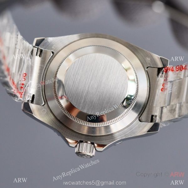 Swiss Quality Rolex Yacht master 40mm Watch Black Dial Citizen 8215 6