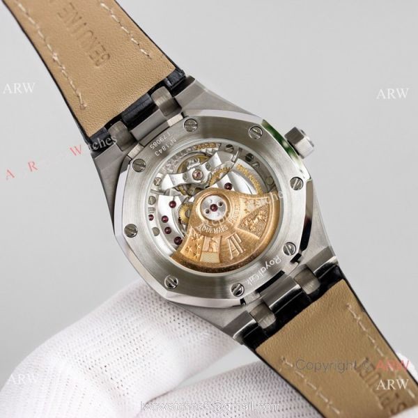 JH Factory Swiss Copy Audemars Piguet Royal Oak Stainless Steel 37mm Lady Watch 6