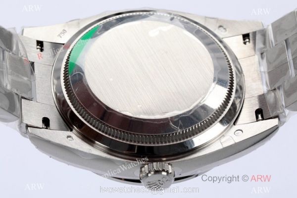 (EWF) Super Clone Swiss 3255 Rolex Day-Date 36mm Wrist White MOP Face Diamond Band 6