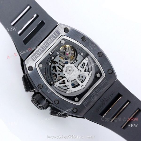 Best Copy Richard Mille RM 011-FM Chronograph Carbon Watch Automatic For Men 6