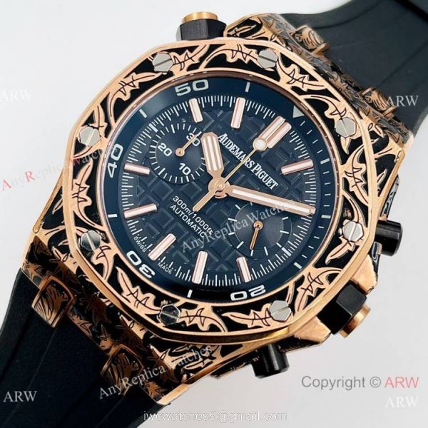 Japan Grade Audemars Piguet Royal Oak Offshore Diver Tattoo Copy Watches 6