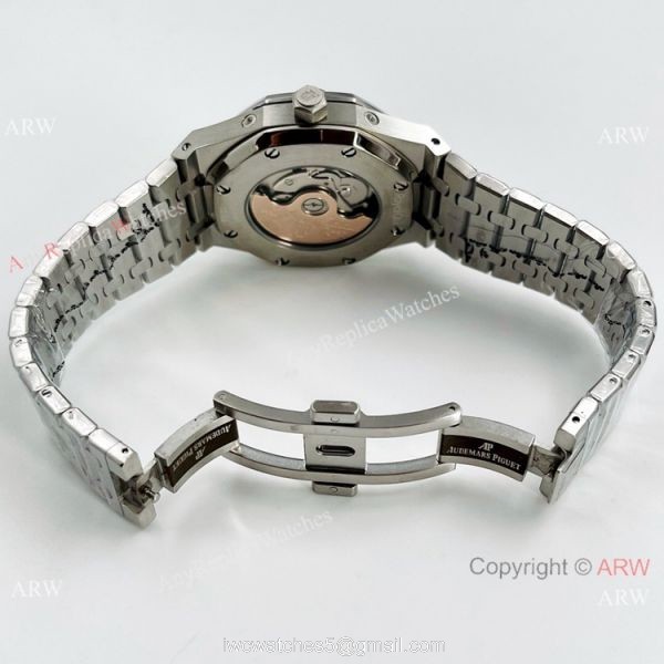 Clone Audemars Piguet Royal Oak Perpetual Calendar Watch Blue Dial 42mm 6