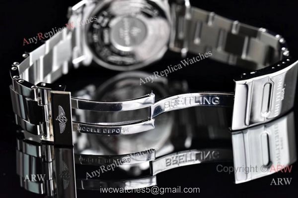 GF Factory Breitling Avenger II GMT White DIAL 43mm Watch Super Clone Swiss 2836 Movement 6