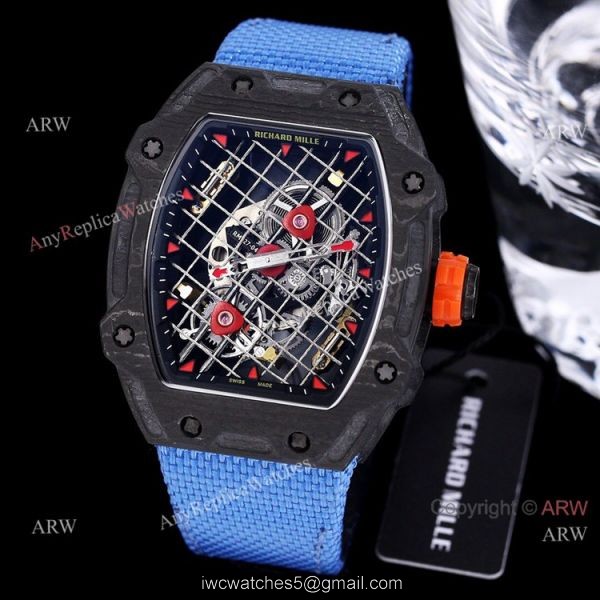 2021 New Richard Mille RM 27-04 Tourbillon Rafael Nadal Tennis Court Watch Best Replica 6